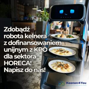 roboty kelnerskie Keenon Nisko